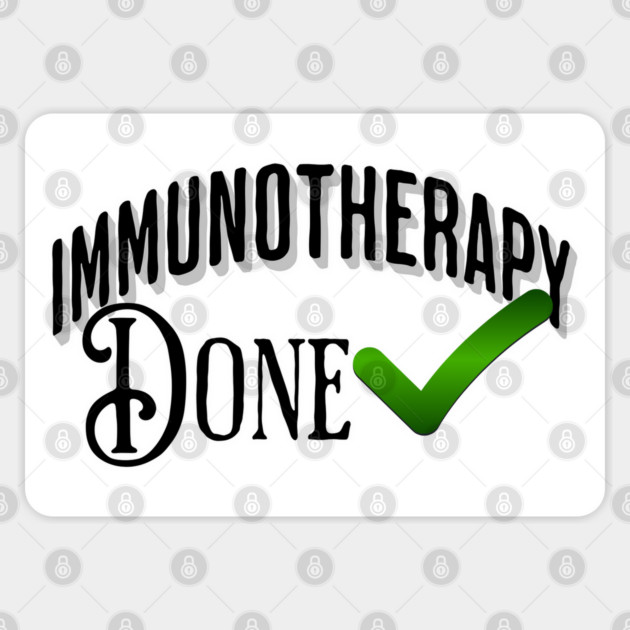 Immunotherapy Done Check Finished Cancer Treatments Sticker by Luxinda