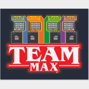 Stranger Teams: Max Posters and Art