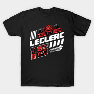 Charles Leclerc f1 Racing Driver T-Shirt