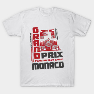 Monaco F1 Grand Prix Formula One Racing T-Shirt