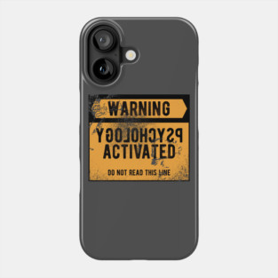 Sarcastic Reverse Psychology Pun Phone Case