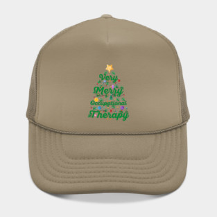 OT Christmas Very Merry Occupational Therapy Christmas Hat
