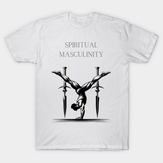 Zenith Dagger Handstand T-Shirt by Spiritual Masculinity