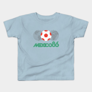 Mexico 86 - vintage logo Kids T-Shirt