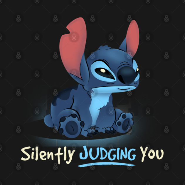 Stitch Silently Judging You by Digital Magician