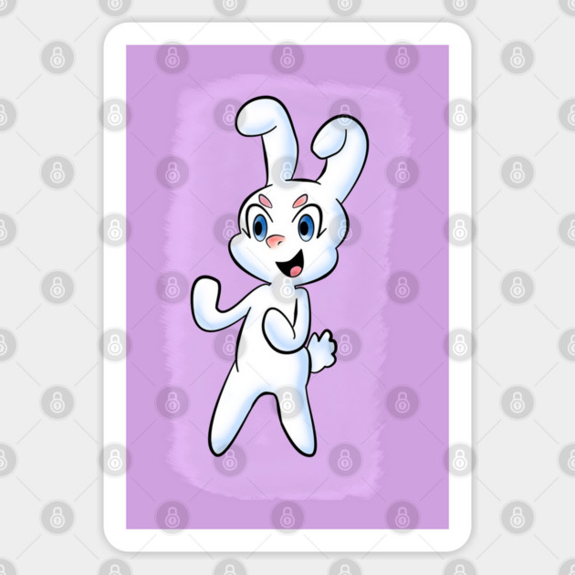 CUTE RABBIT Sticker by droidmonkey