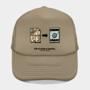 The Future is Digital Embrace The Upgrade Hat