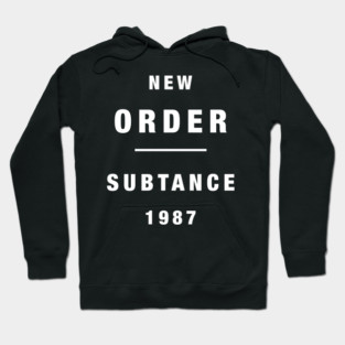 New Order Substance 1987 Hoodie