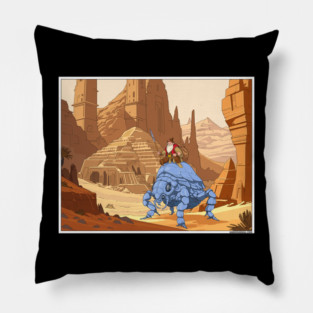 Desert Dwarf Adventurer Pillow