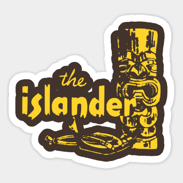 The Islander Tiki Hut Vintage Restaurant Matchbook Magnet by Yesteeyear
