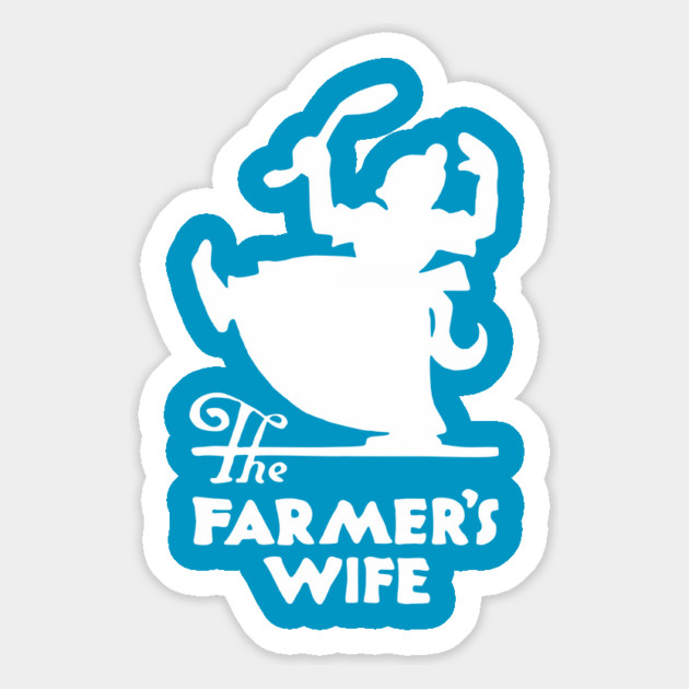 The Farmer's Wife - Vintage Restaurant Matchbook Magnet by Yesteeyear