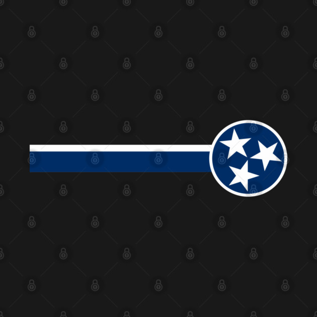 Tennessee State Flag - Three Stars by Yesteeyear