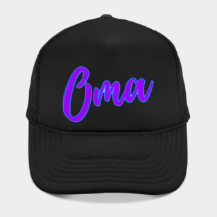 Oma in Bright Colors Hat