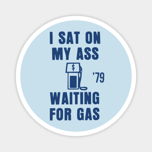 1979 Energy Crisis Vintage Political Button Magnet by Yesteeyear