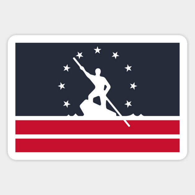 Richmond City Flag - Richmond Virginia Magnet by Yesteeyear