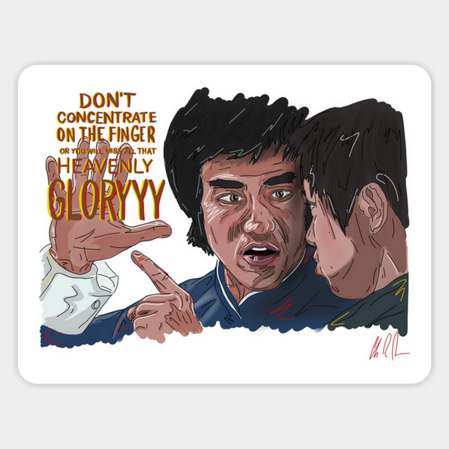 Enter The Dragon: Heavenly Glory Magnet by 51Deesigns