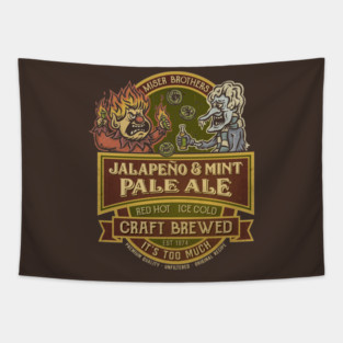 Miser Brothers Jalapeno and Mint Ale Tapestry