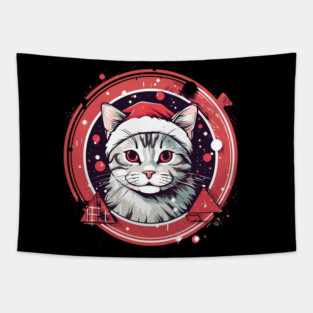 American Shorthair Cat Tapestry