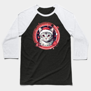 American Shorthair Cat Baseball T-Shirt