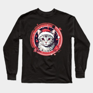 American Shorthair Cat Long Sleeve T-Shirt