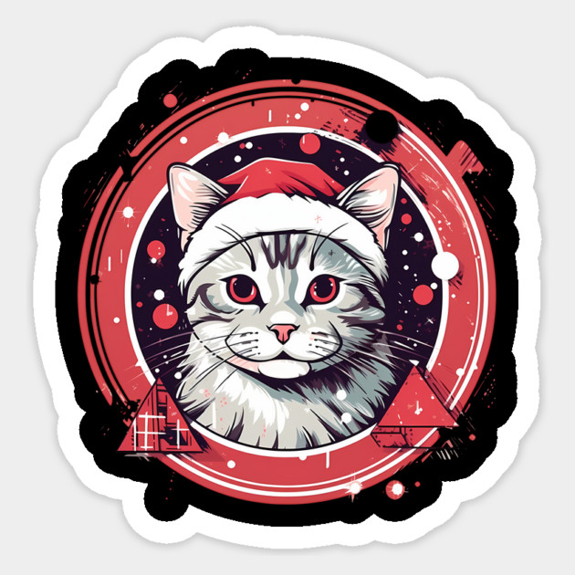 American Shorthair Cat Sticker by logiamerch