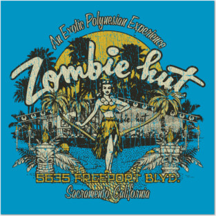 Zombie Hut 1945 Posters and Art