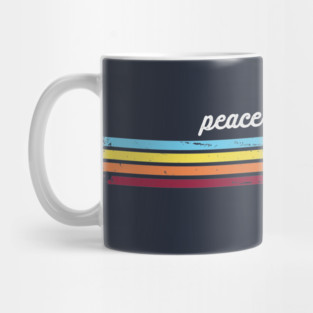 Peace Love Bread Mug