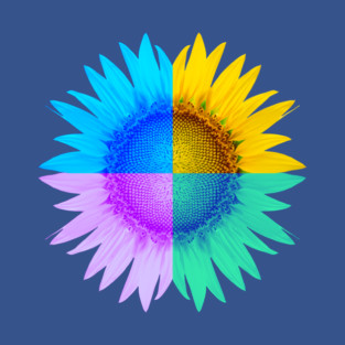 Rainbow Sunflower T-Shirt