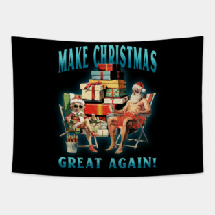 Make Christmas Great Again Tapestry