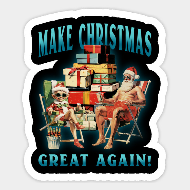 Make Christmas Great Again Magnet by MCALTees