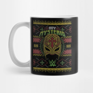 Rey Mysterio Christmas Ugly Mug