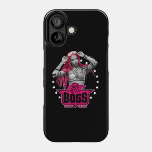 Sasha Banks Pink Hair Phone Case