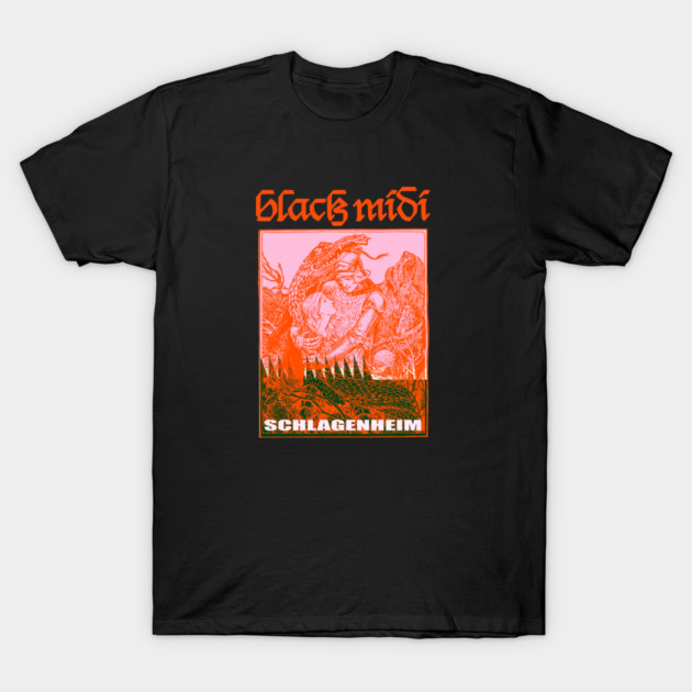 Black Midi Black Midi T-Shirt TeePublic