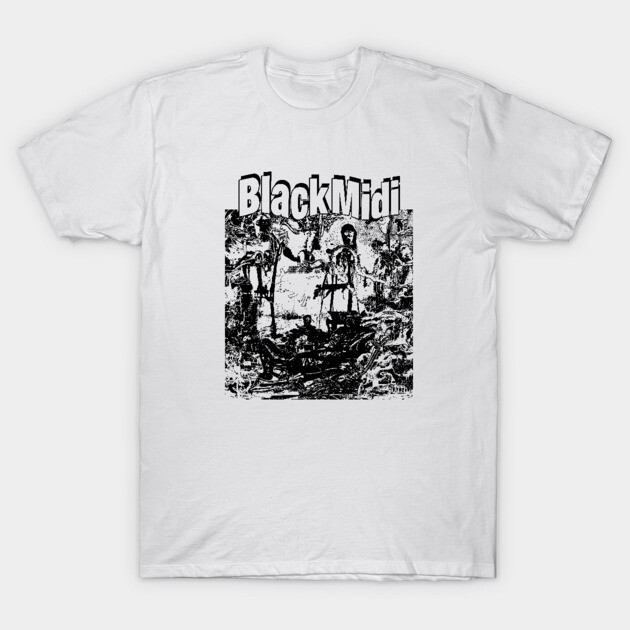 Black Midi Hellfire Post Punk Band - Black Midi - T-Shirt | TeePublic