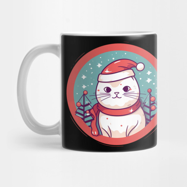 American Shorthair Cat Xmas, Love Cats by logiamerch