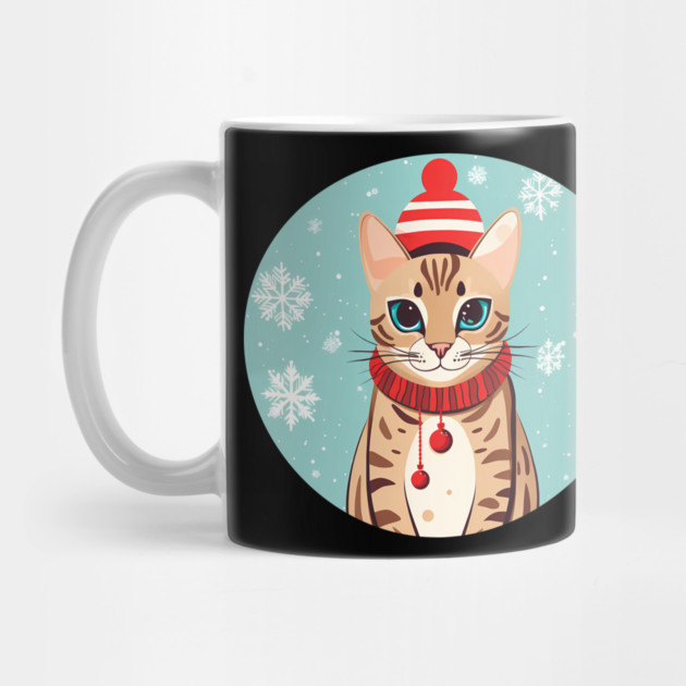 Bengal Cat Xmas, Love Cats by logiamerch