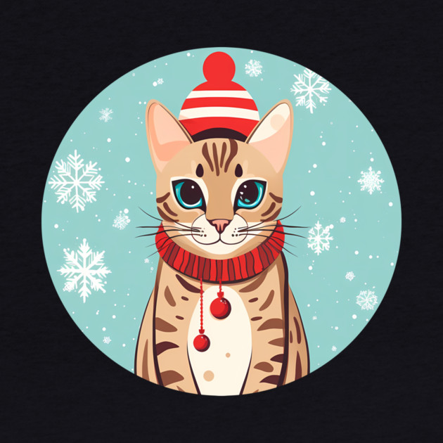Bengal Cat Xmas, Love Cats by logiamerch