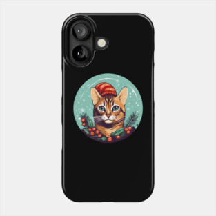 Bengal Cat Xmas, Love Cats Phone Case