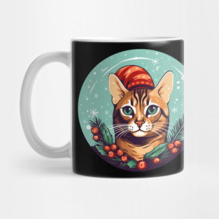 Bengal Cat Xmas, Love Cats Mug