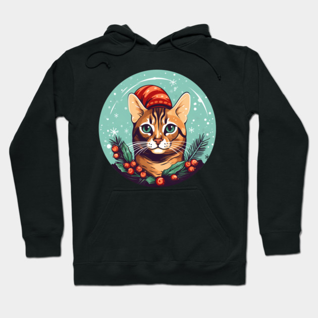 Bengal Cat Xmas, Love Cats Hoodie by logiamerch
