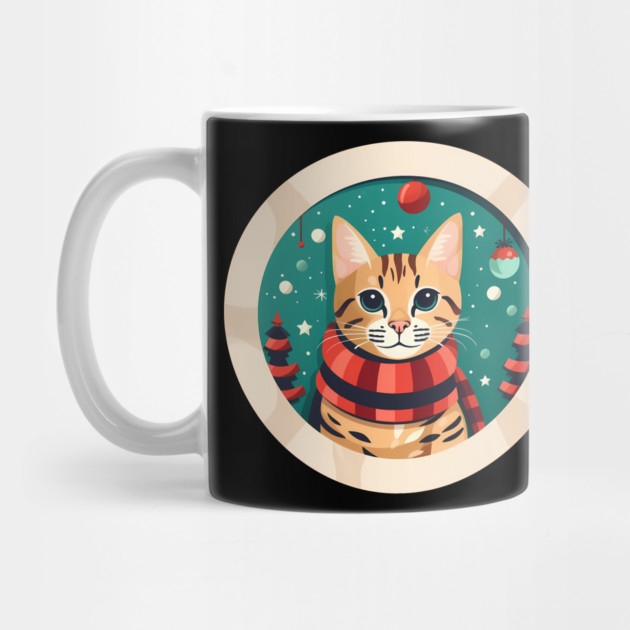 Bengal Cat Xmas, Love Cats by logiamerch