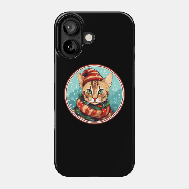 Bengal Cat Xmas, Love Cats Phone Case by logiamerch