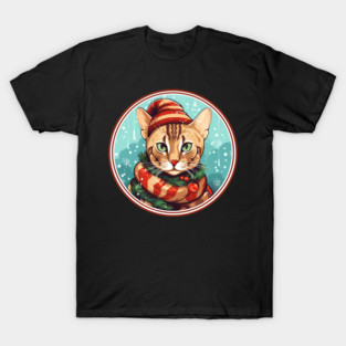 Bengal Cat Xmas, Love Cats T-Shirt