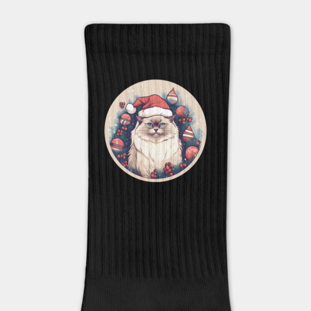 Birman Cat Xmas, Love Cats by logiamerch