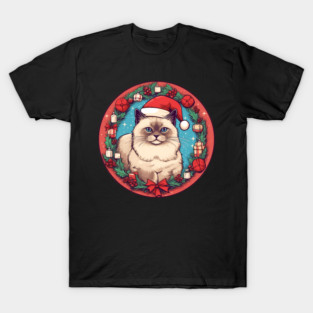 Birman Cat Xmas, Love Cats T-Shirt