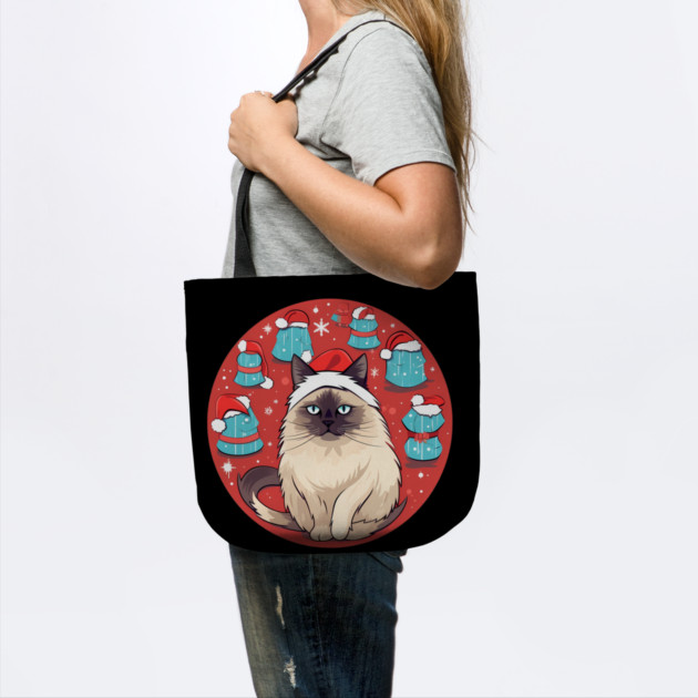 Birman Cat Xmas, Love Cats by logiamerch