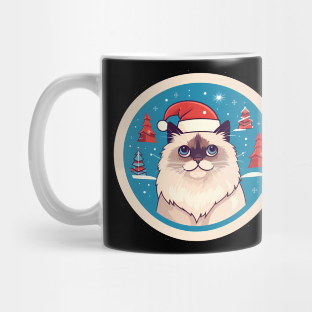 Birman Cat Xmas, Love Cats by logiamerch