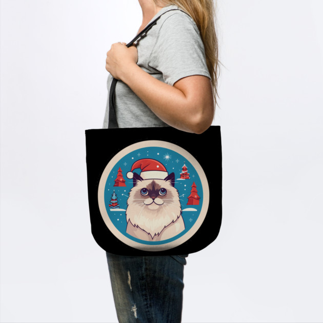 Birman Cat Xmas, Love Cats by logiamerch