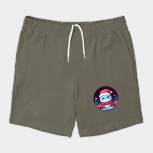 British Shorthair Cat Xmas, Love Cats Shorts