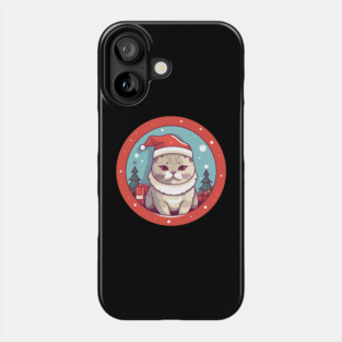 British Shorthair Cat Xmas, Love Cats Phone Case